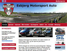 Tablet Screenshot of emsa.dk